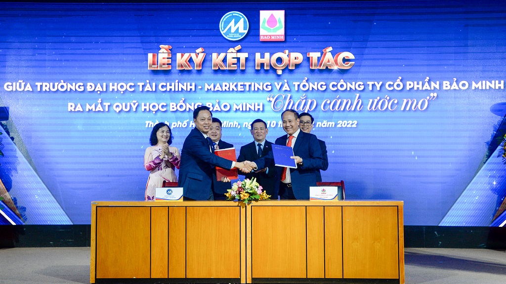 UFM ký kết hợp tác toàn diện với Công ty Bảo Minh và ra mắt Quỹ học bổng “Chắp cánh ước mơ” 